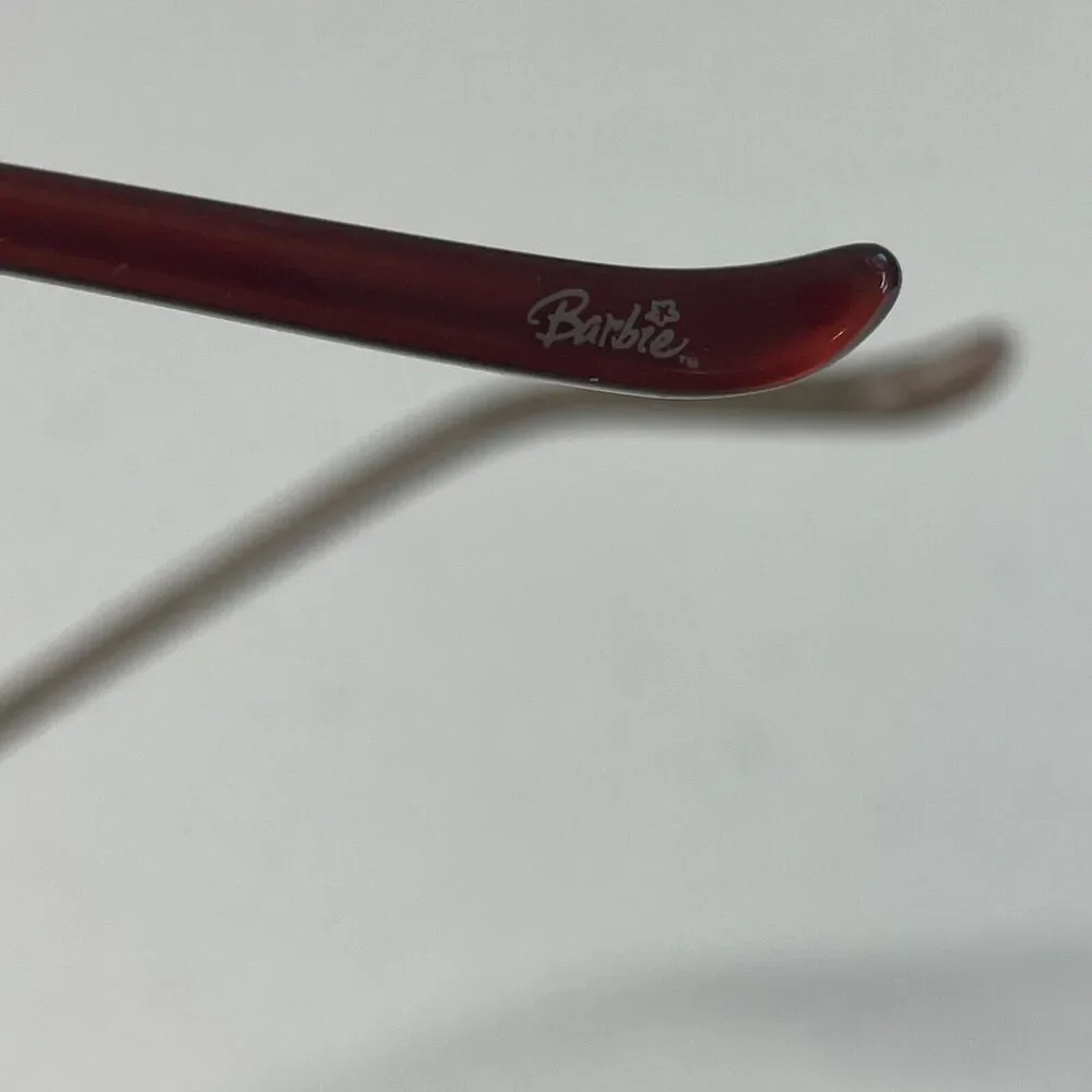 Barbie B505 Girls Kids Eyeglasses Frames Coral Oval 45-15-120